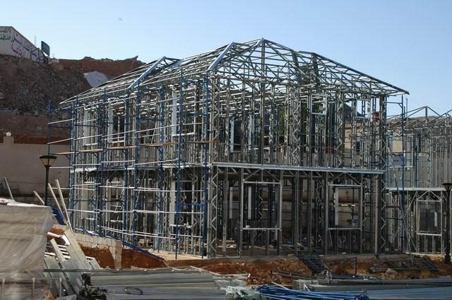 NEGC steel structure construction delivered for a main contractor